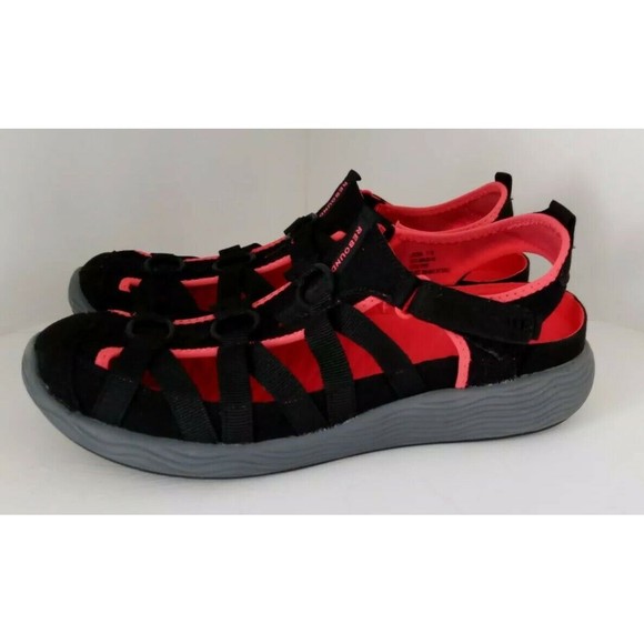 Women's Baretraps Lakona Rebound Fisherman Sandals Black Size 11M - Picture 3 of 10